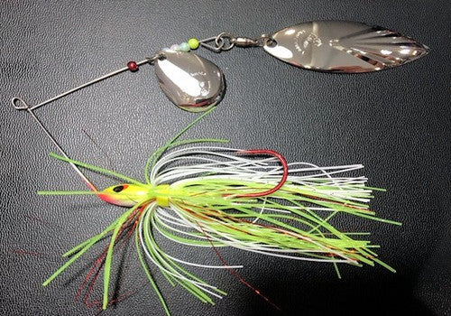 Leena Lures 1/2 oz. - Pro Series Nickel Spinner Baits
