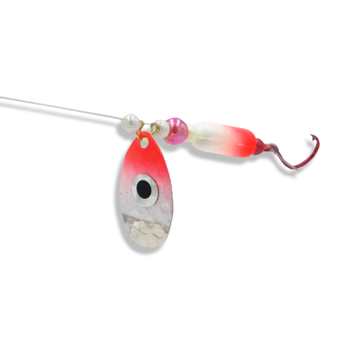 JB LURES HOT FLASH SPIN N FLAOT SPINNER RIG