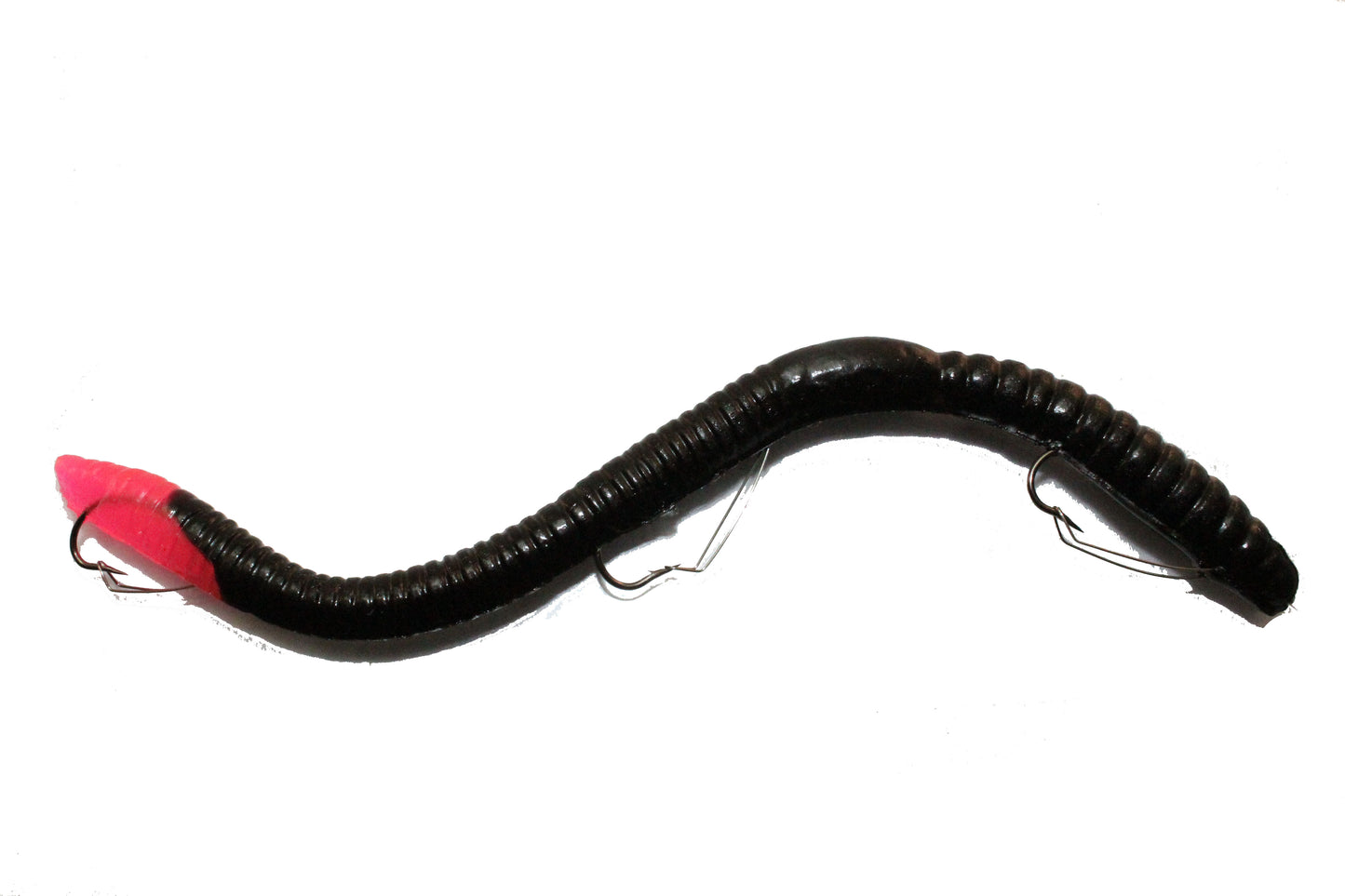 Ike-Con Hand-Poured Weedless Worm
