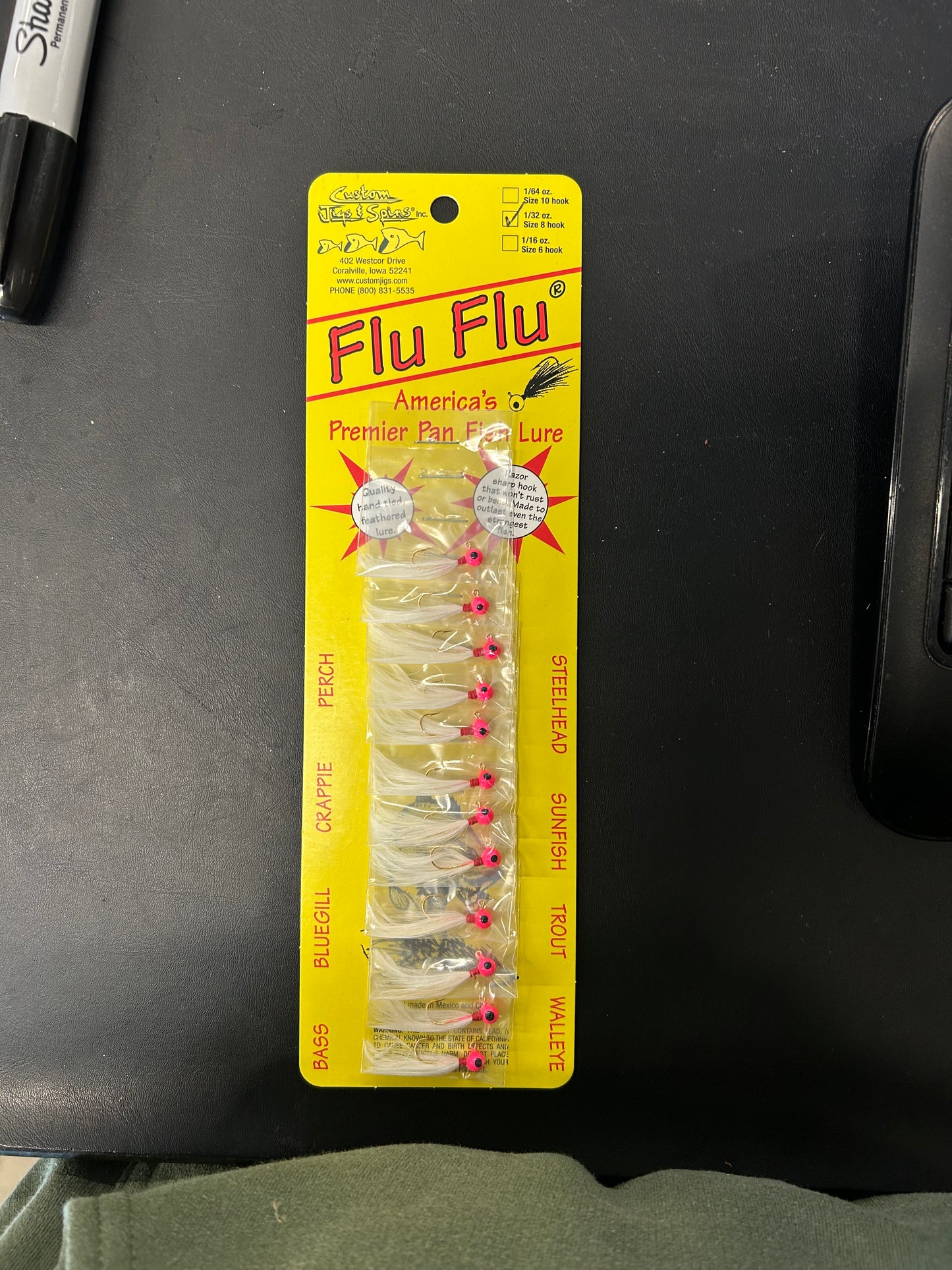 Custom Jigs Flu Flu 12Ct
