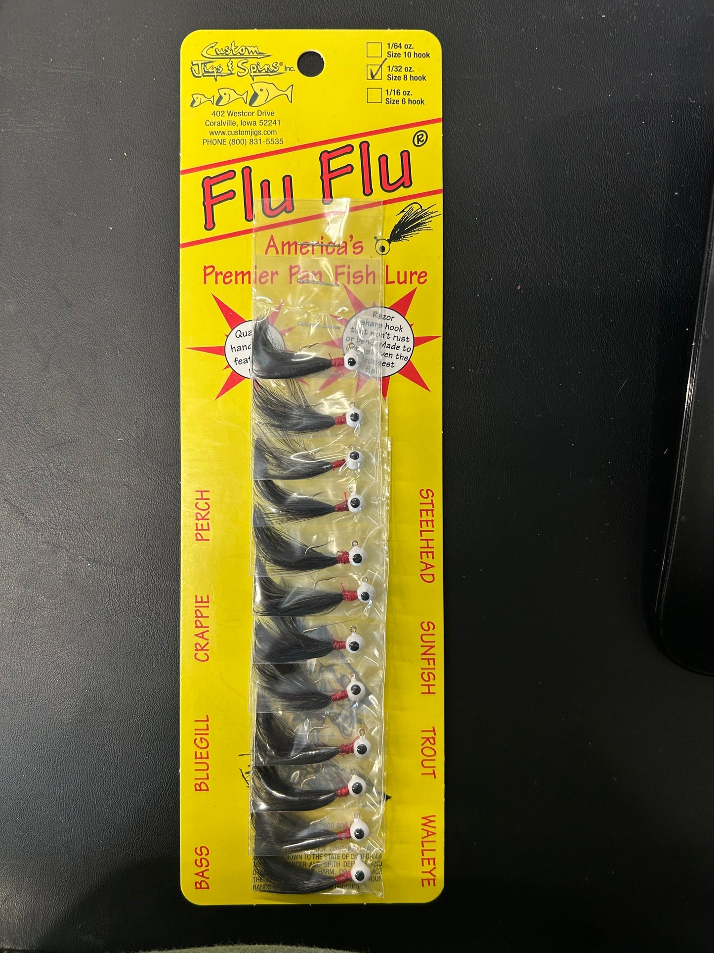 Custom Jigs Flu Flu 12Ct
