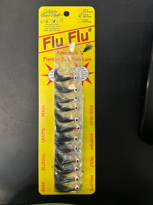 Custom Jigs Flu Flu 12Ct