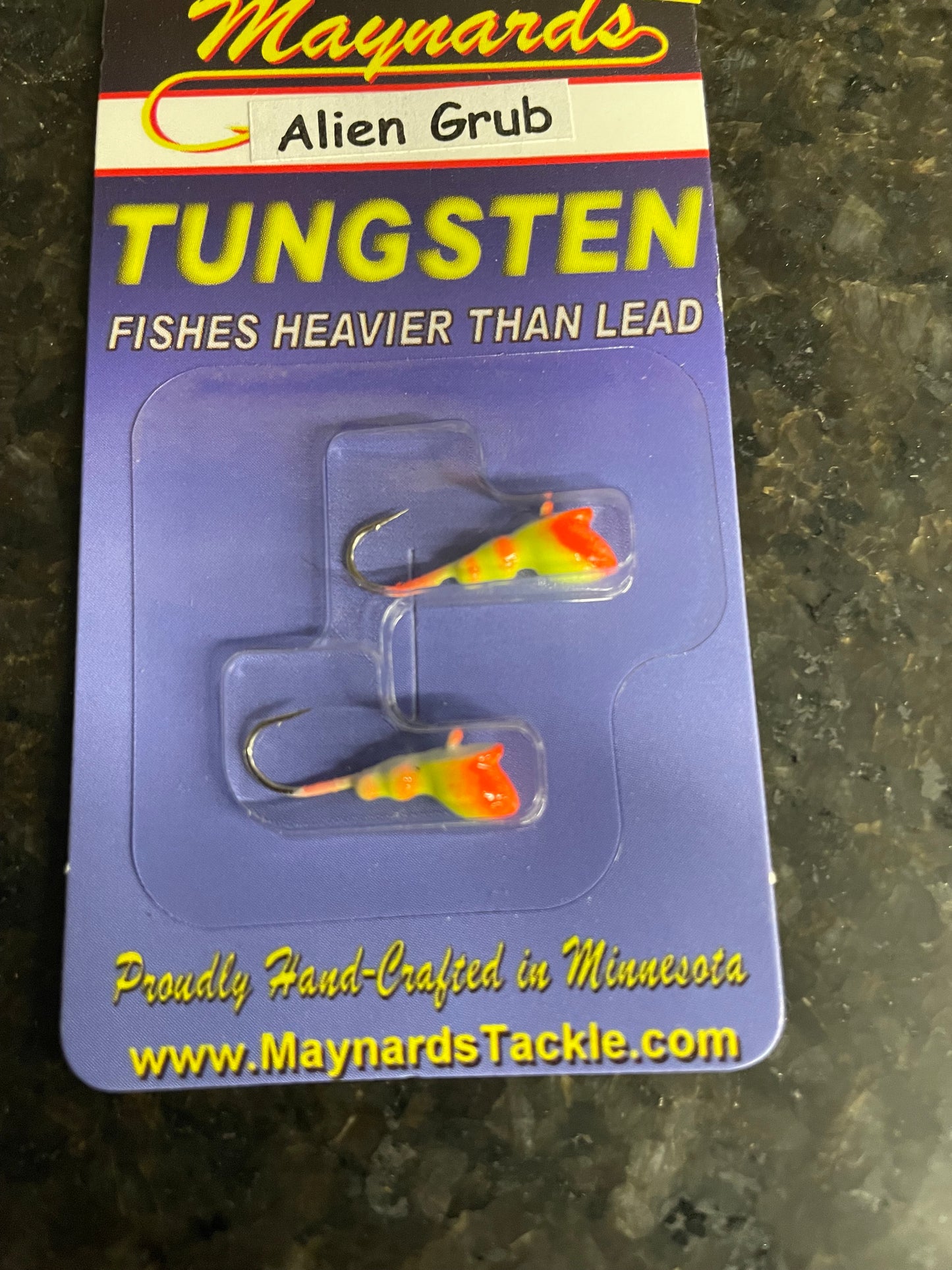 Maynards Tungsten Alien Grub Jig