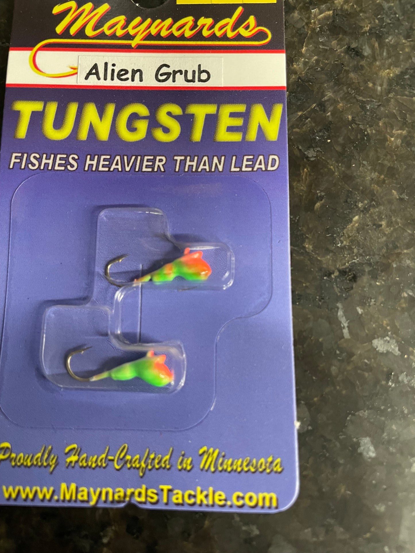 Maynards Tungsten Alien Grub Jig