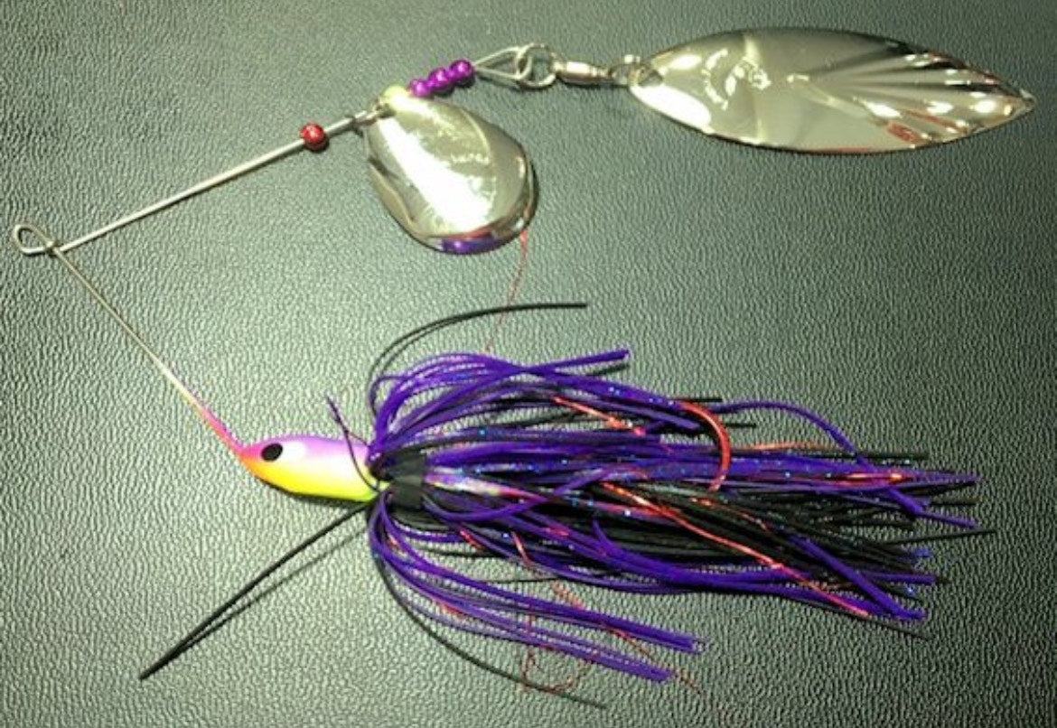 Leena Lures 1/2 oz. - Pro Series Nickel Spinner Baits