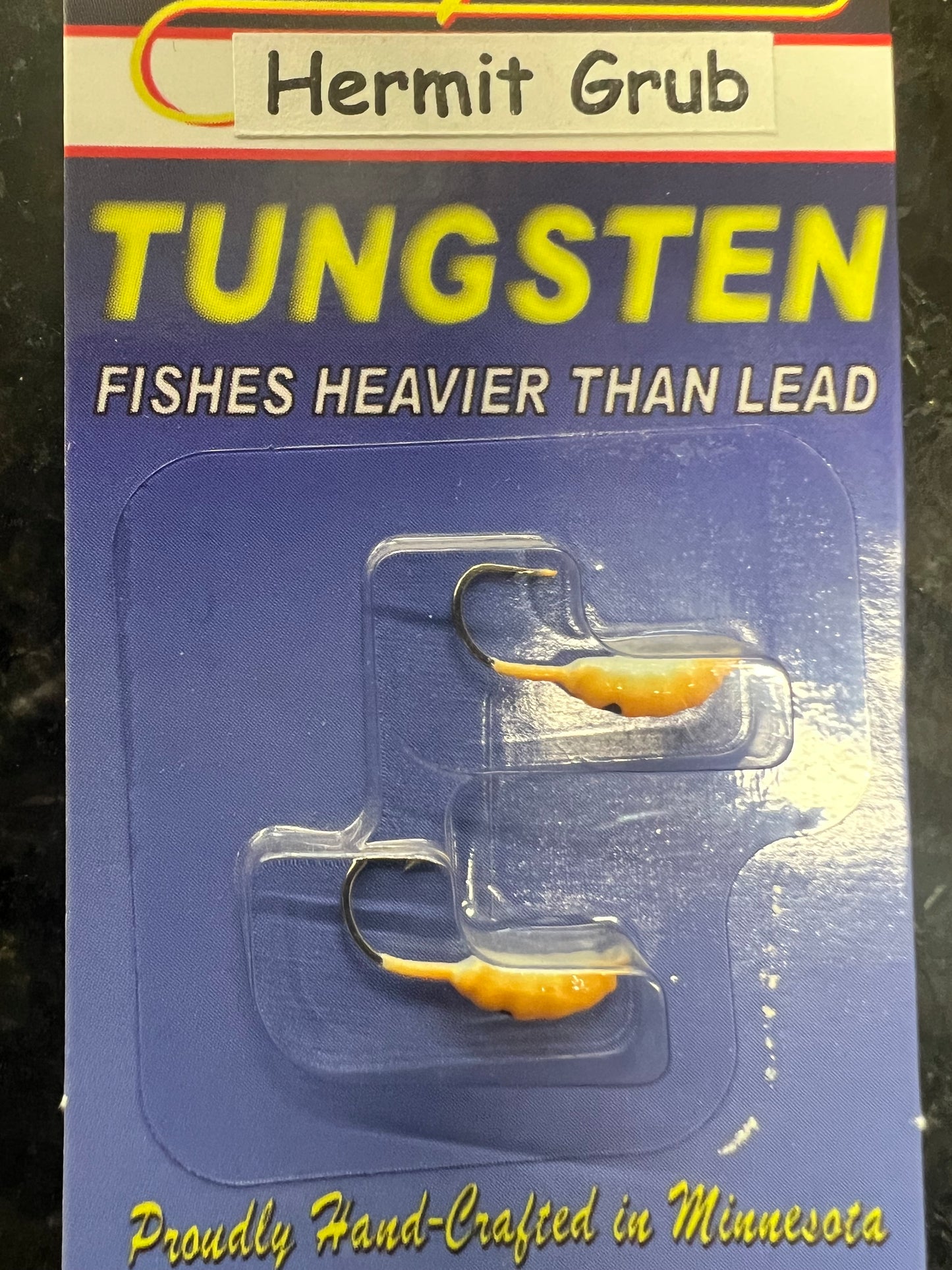 Maynards Tungsten Hermit Grub Jigs 2 PER PACK
