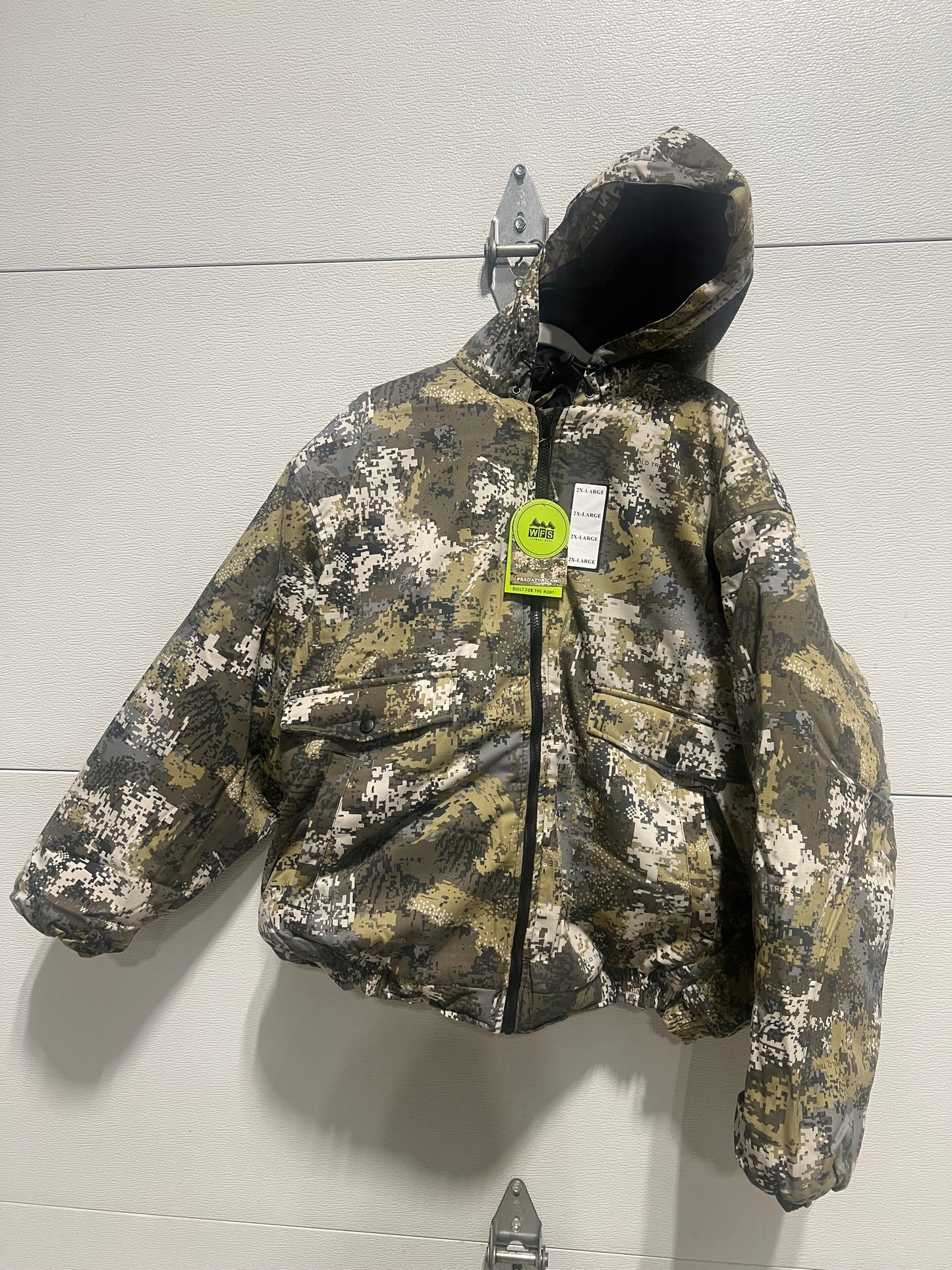 Wfs Predator camo hooded jacket