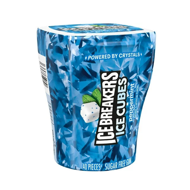 ice breakers ice cubes peppermint