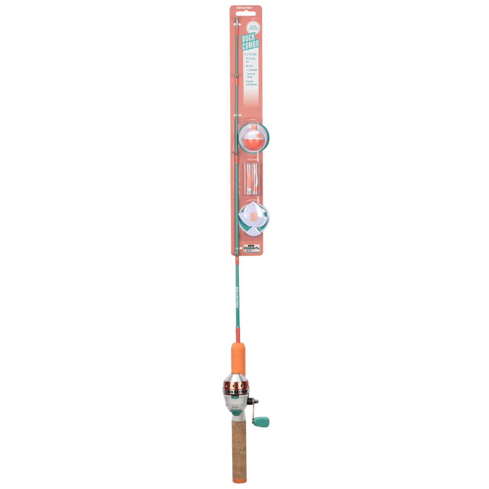 Kid Casters  No Tangle Spincast Combo, ,34" Rod, 6 lb Line, w/ bobber and practice plug