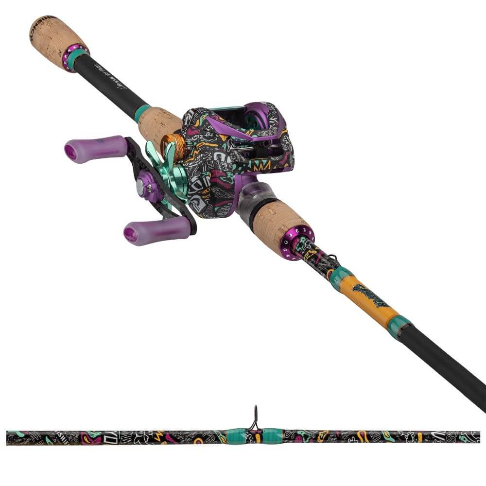 7′ KRAZY 3 Baitcast Right Hand Combo