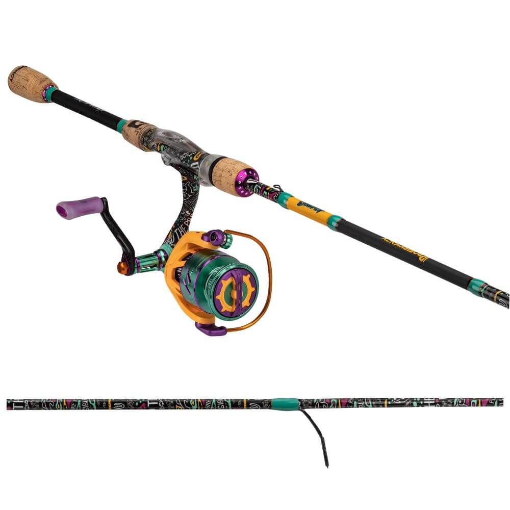 ProFISHiency KRAZY37MSPIN KRAZY 3 Spinning Combo,7' Med