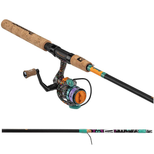 ProFISHiency Krazy 3 Spinning Combo, 5' 8" 2 pc, ML