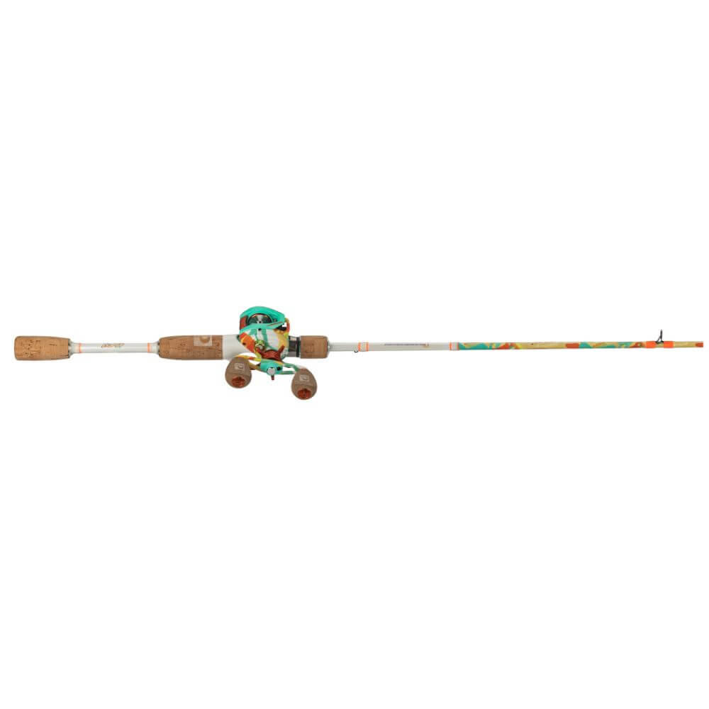 ProFishiency 5’6″ Next Gen Krazy White Baitcast Combo