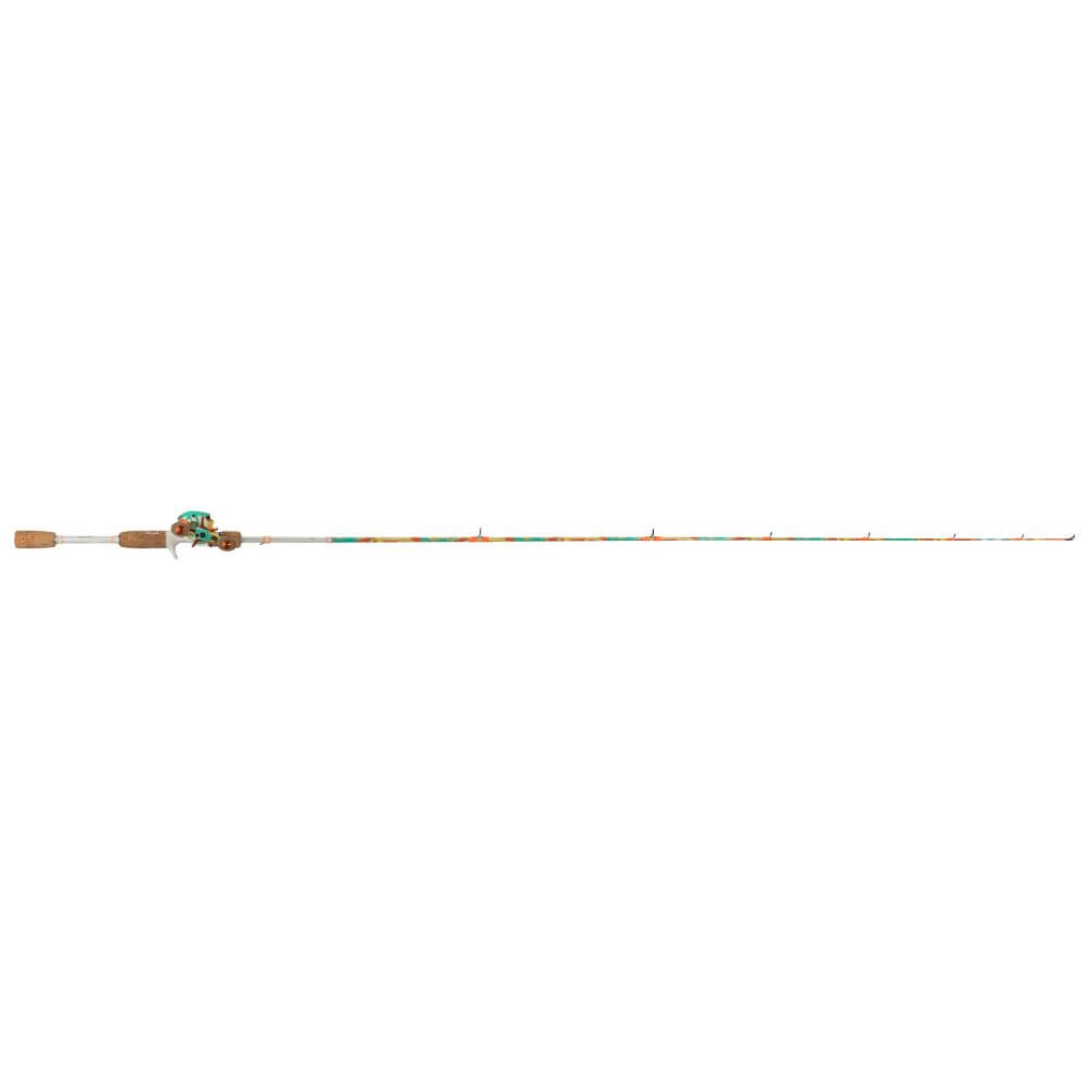 ProFishiency 5’6″ Next Gen Krazy White Baitcast Combo