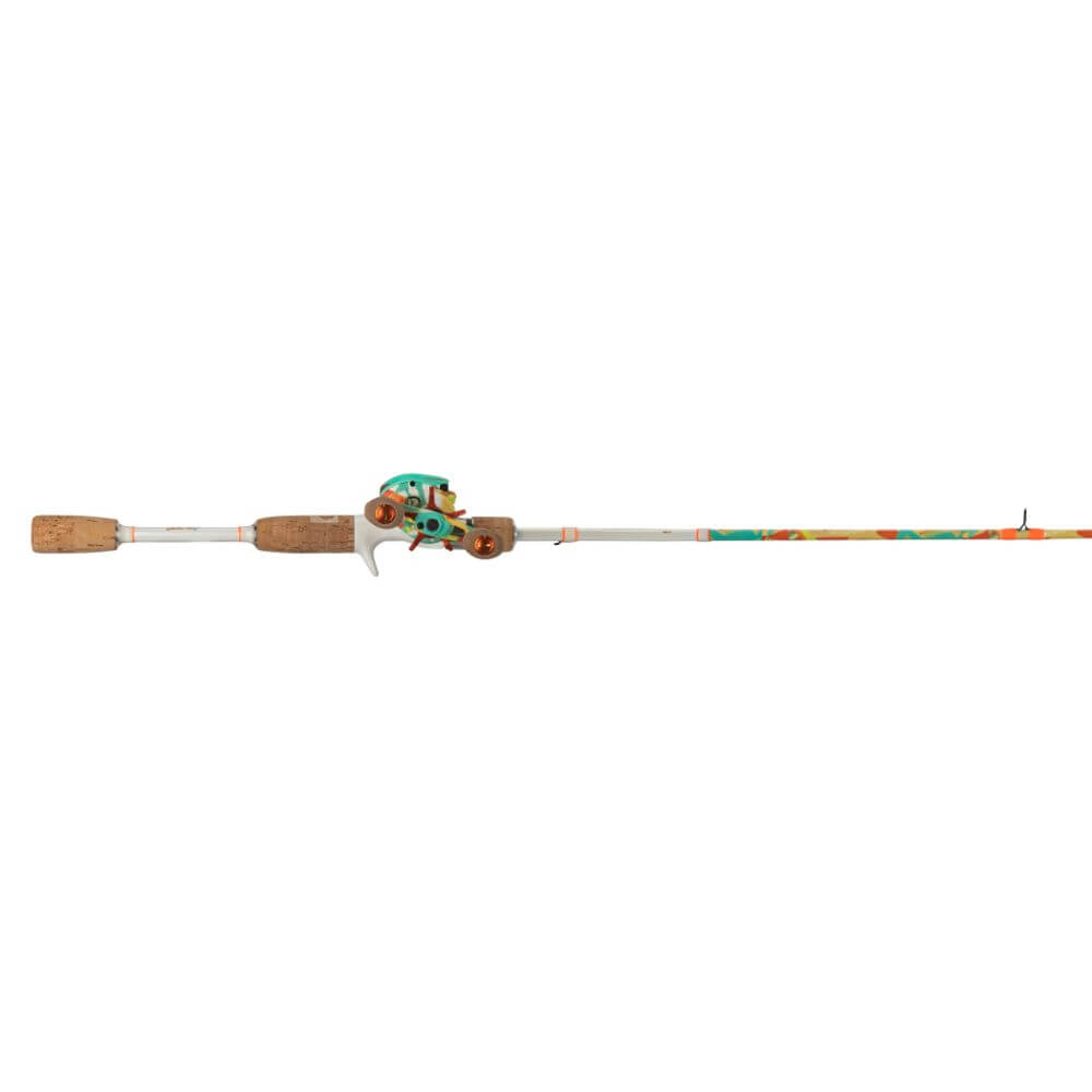 ProFishiency 5’6″ Next Gen Krazy White Baitcast Combo