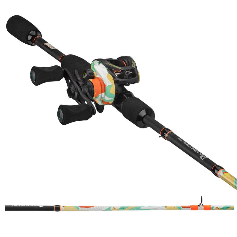 ProFishiency 5’6″ Next Gen Krazy Black Baitcast Combo