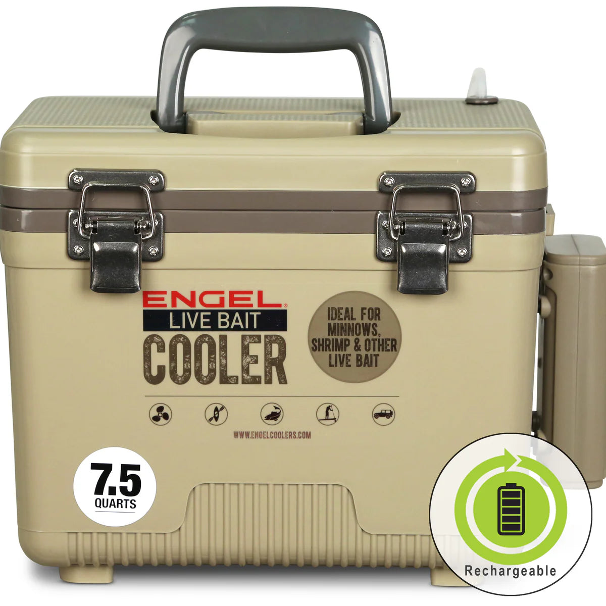 Engel Live bait Pro Cooler with Rechargeable Aerator