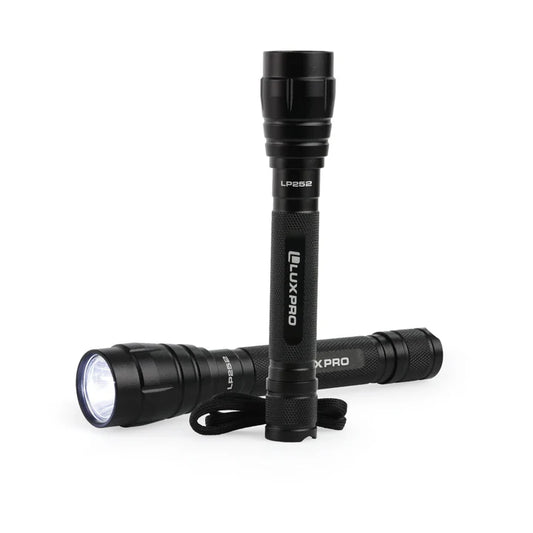 LUXPRO LP2522PK FLASHLIGHT 133 LUMEN 2PK 2AA POCKET