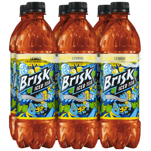 Lipton Brisk Iced Tea, Lemon,