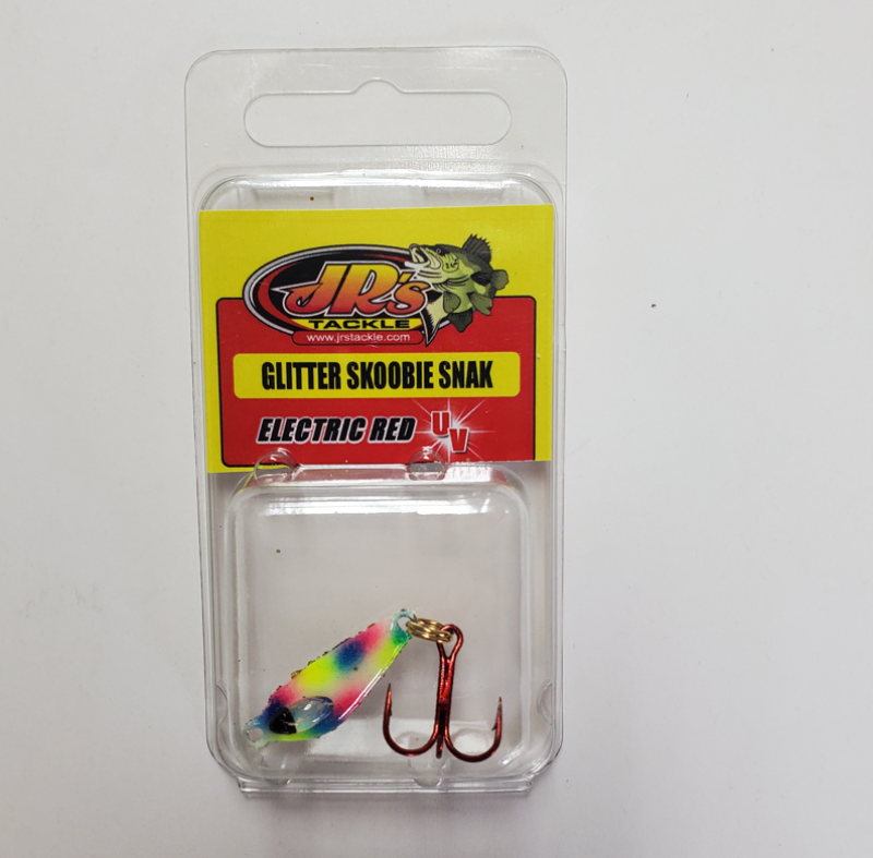 JR'S TACKLE GLITTER SKOOBIE SNAK JIGGING SPOON
