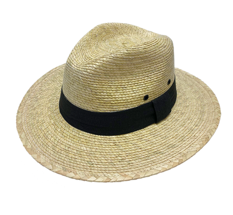 BRAIDED SAFARI 3"BRIM CABO PALM LEAF