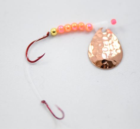 Tommy C's Hot Spins 2 Hook spinner crawler harness