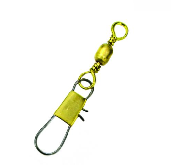 Eagle Claw Barrel Swivels with Interlock Snap