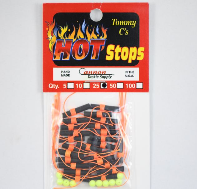 TOMMY C'S HOT STOPS BOBBER STOPS