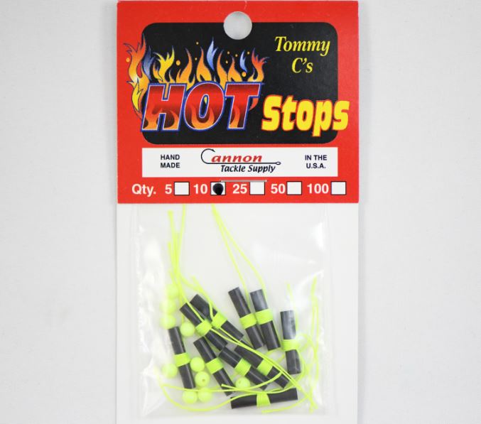 TOMMY C'S HOT STOPS BOBBER STOPS