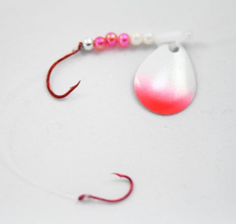 Tommy C's Hot Spins 2 Hook spinner crawler harness
