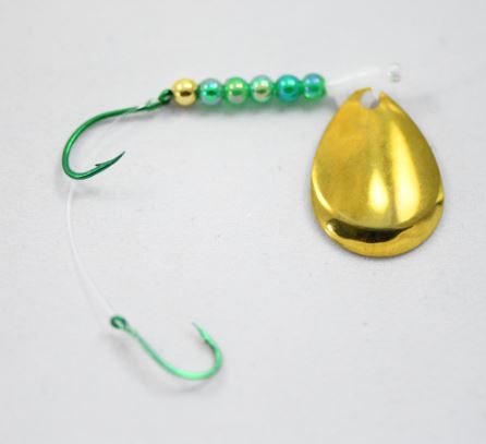 Tommy C's Hot Spins 2 Hook spinner crawler harness