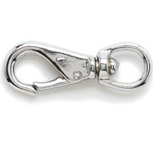 SEASENSE 50063262 BRASS SWIVL CP6 SWIVEL EYE SNAP 3-1/4"