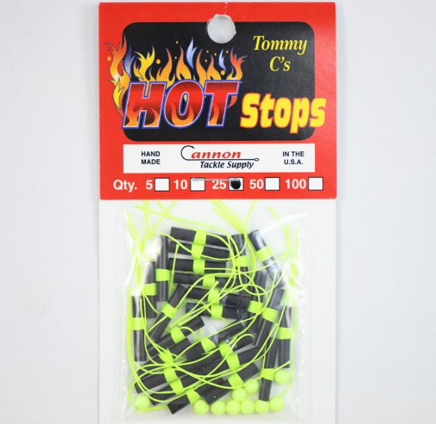 TOMMY C'S HOT STOPS BOBBER STOPS