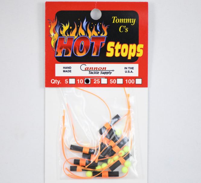TOMMY C'S HOT STOPS BOBBER STOPS