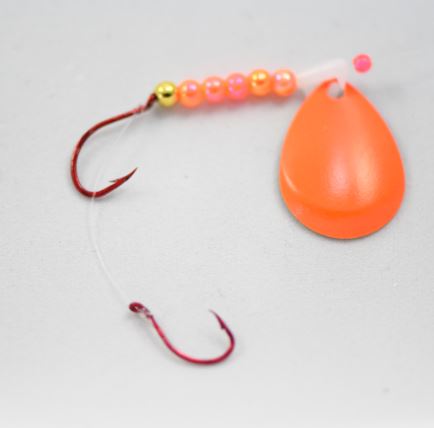 Tommy C's Hot Spins 2 Hook spinner crawler harness