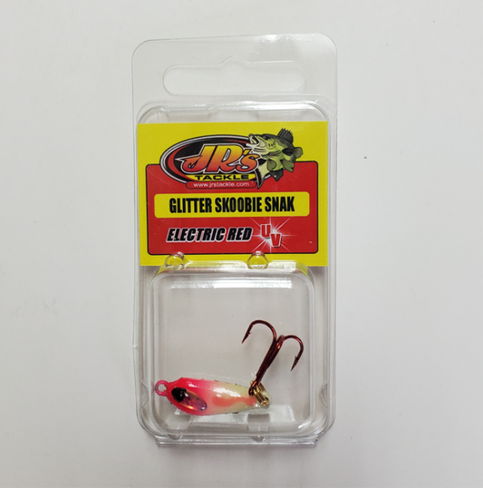 JR'S TACKLE GLITTER SKOOBIE SNAK JIGGING SPOON