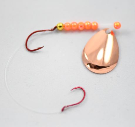 Tommy C's Hot Spins 2 Hook spinner crawler harness
