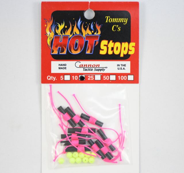TOMMY C'S HOT STOPS BOBBER STOPS