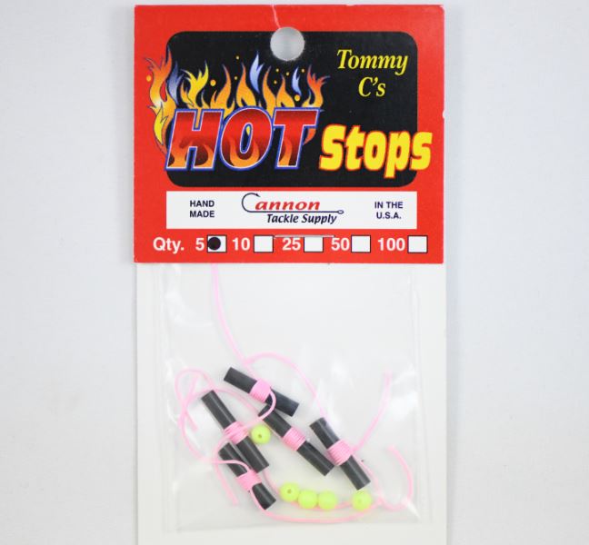 TOMMY C'S HOT STOPS BOBBER STOPS