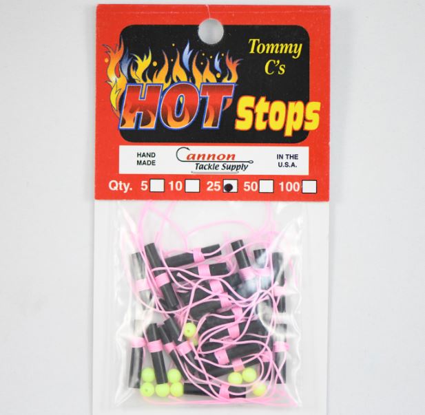 TOMMY C'S HOT STOPS BOBBER STOPS