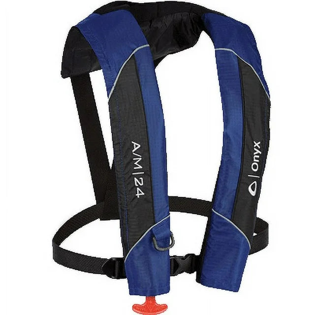 Onyx  A/M-24 Blue Auto/Manual Type V Inflatable LIFE VEST
