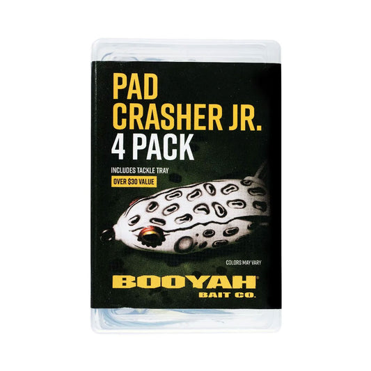 BOOYAH Pad Crasher Jr. Eco System Assorted Frog 4 Pack