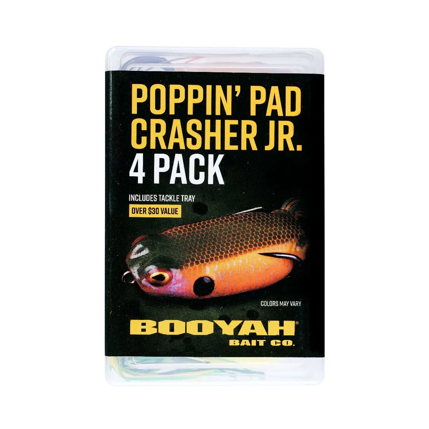 Booyah Junior Poppin Pad Crasher Frog 4-Pack Kits