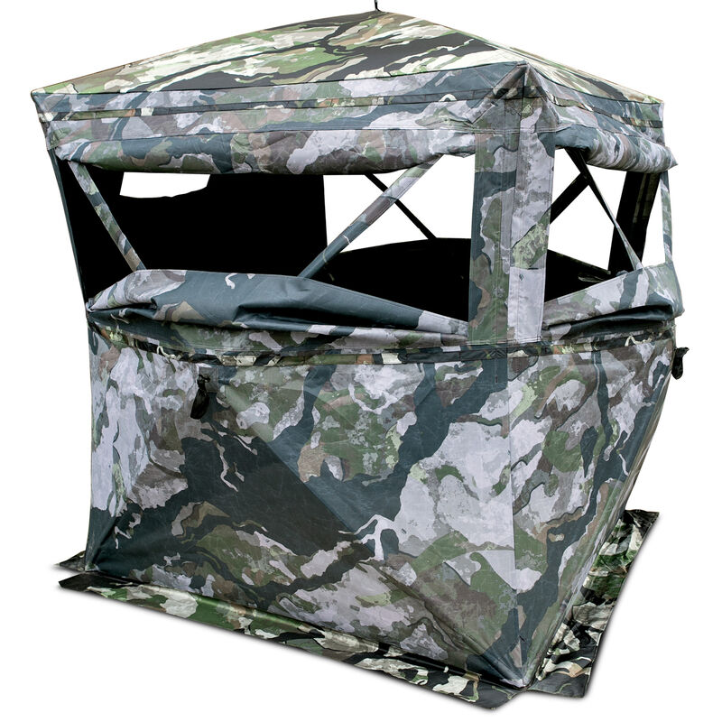 PRIMOS FULL FRONTAL ONE WAY SEE THROUGH HUNTING BLIND