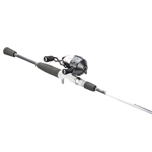 PROFISHIENCY 6’3″ Grey/White Spincast Combo