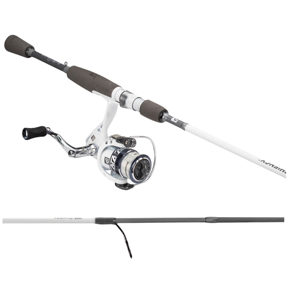 ProFISHiency Grey/White 6'3" Spinning Combo