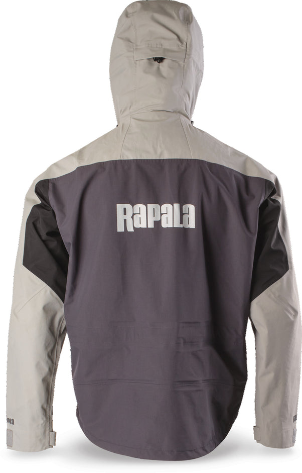 RAPALA PRO RAIN JACKET GREY BLACK
