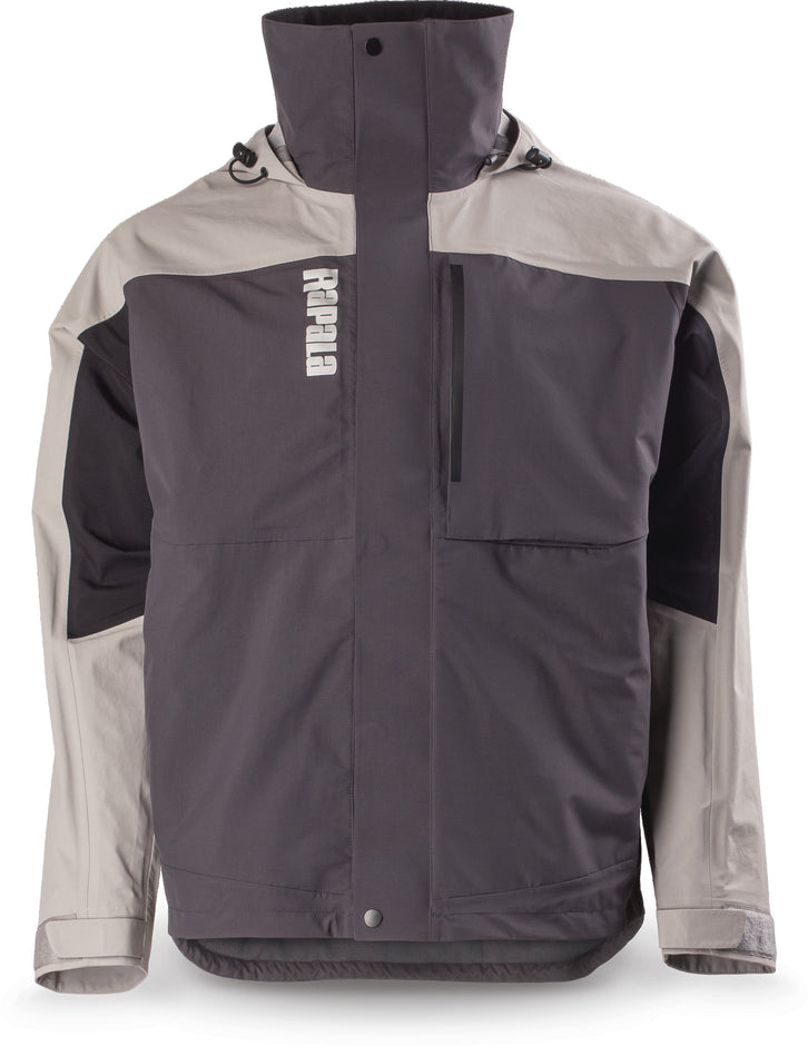 RAPALA PRO RAIN JACKET GREY BLACK