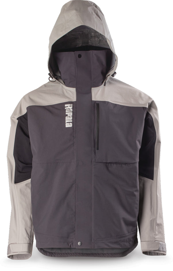 RAPALA PRO RAIN JACKET GREY BLACK