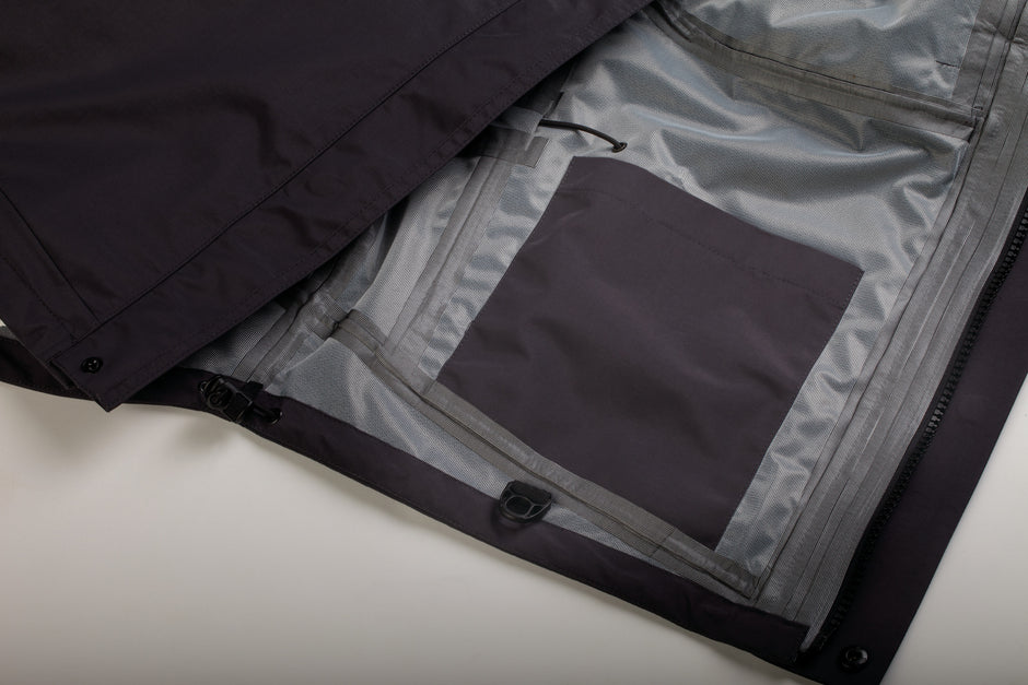 RAPALA PRO RAIN JACKET GREY BLACK
